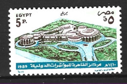 EGYPTE. N°1386 De 1989. Centre Des Conférences. - Unused Stamps