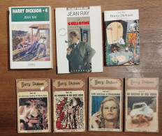 Lot Harry Dickson - Jean Ray - Belgische Autoren