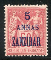 Réf 82 > ZANZIBAR < N° 28 * Neuf Ch. - MH * --- - Nuevos