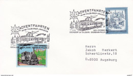 Austria Osterreich Spec Canc 02.12.1989 Adventfahrten Mit Der Salzburger Lokalbahn Oberndorf - Tranvie