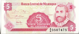 NICARAGUA - 5 Centavos 1991 UNC - Nicaragua