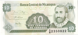 NICARAGUA - 10 Centavos 1991 UNC - Nicaragua