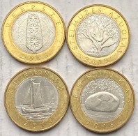 2013 LMK Lithuania Set Of Landmarks Of Lithuania Made Of Four Coins ,KM#187,5942 - Lithuania