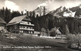 RAMSAU, STYRIA, ARCHITECTURE, MOUNTAIN, AUSTRIA, POSTCARD - Ramsau Am Dachstein