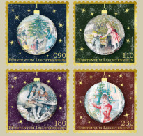 LIECHTENSTEIN 2023 CHRISTMAS  Set Of 4 Stamps MNH** - Nuovi