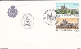 San Marino 1982 FDC At Phlixfrance 1982 Paris - Cartas & Documentos