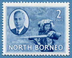 NORTH BORNEO - 2 Cents 1950 - Michel #278 * Rif. A-07 - Bornéo Du Nord (...-1963)