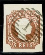 Portugal, 1856/8, # 10, Used - Oblitérés