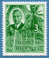 NORTH BORNEO - 3 Cents 1950 - Michel #279 * Rif. A-07 - North Borneo (...-1963)