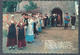 CPSM Dentelée - Folklore - En Berry - Les Epouseux - Circulée En 1950 - Centre-Val De Loire