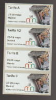 Spain 2017 - ATM Strip Set Labels Mnh** - Automatenmarken [ATM]