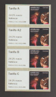 Spain 2022 - ATM Strip Set Labels Mnh** - Automaatzegels [ATM]