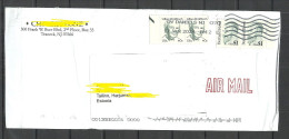 USA 2023 Cover To ESTONIA O DV Daniels NY Lilian M. Gilbreth & Bernard Revel - Lettres & Documents