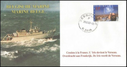 Enveloppe Souvenir/Herdenkingsomslag - Cession à La France L'Iris Devient Le Verseau - M920 - 29-03-97 - Cartas & Documentos