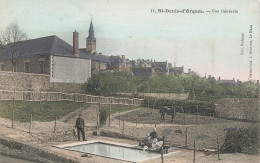 St Denis D'orques * Le Lavoir Du Village , Vue Générale * Laveuse Lavandière Blanchisseuse Villageois - Autres & Non Classés