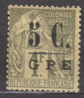 Guadeloupe 1890 Yvert#11 Mint Hinged (avec Charniere) - Unused Stamps