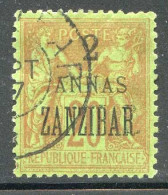 Réf 82 > ZANZIBAR < N° 23 Ø Oblitéré < Ø Used -- - Gebraucht