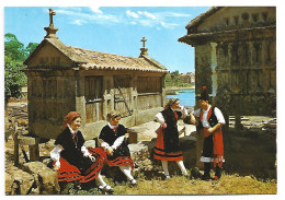 HORREOS TIPICOS E MOZOS.- GALICIA.- ( ESPAÑA) - Autres & Non Classés