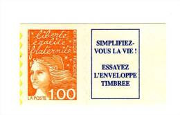 Luquet 1fr Orange Autoadhésif + Vignette Type I YT 3101a. Voir Le Scan. Cote YT : 4.50 €, Maury 3087Ia : 4 €. - Neufs