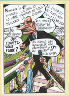 Illustrateur : Dessin De Bernard VEYRI / Jacques CHIRAC / Caricature / CPC N° 118 / Tirage Limité / 1987 - Veyri, Bernard