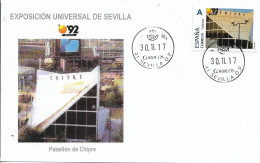 SPAIN. COVER EXPO'92 SEVILLA. CYPRUS PAVILION - Sonstige & Ohne Zuordnung