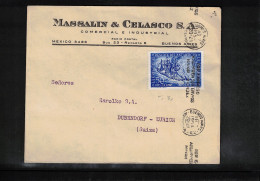 Argentina 1954 Interesting Letter With Argentina Antarctic Territory Stamps - Covers & Documents