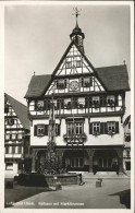 41316748 Bad Urach Rathaus Mit Marktbrunnen Fachwerkhaus Bad Urach - Bad Urach