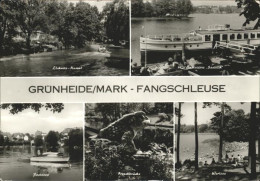 41316132 Gruenheide Mark Loecknitzkanal Gaststaette Seeblick Peetzsee Wartsee Fr - Gruenheide