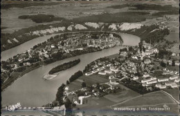 41315676 Wasserburg Inn Totalansicht Luftbild Wasserburg - Wasserburg (Inn)