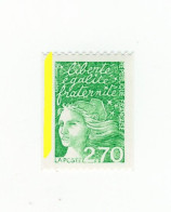 Luquet 2fr70 Vert De Roulette YT 3100f Et Bande Phospho à Gauche. Rare, Voir Scan. Cote YT : 35 € Maury N° 3085a : 35 €. - Unused Stamps