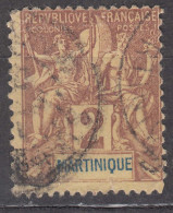 Martinique 1892 Yvert#32 Used - Gebruikt