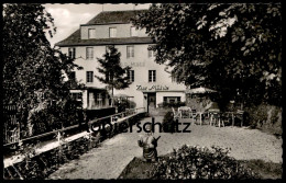 ÄLTERE POSTKARTE BAD NIEDERBREISIG HOTEL PENSION ZUR MÜHLE GARTENZWERG ZWERG BREISIG Garden Gnome Ansichtskarte Postcard - Bad Breisig