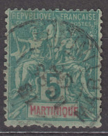 Martinique 1892 Yvert#34 Used - Oblitérés