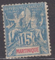 Martinique 1892 Yvert#36 MNG - Neufs
