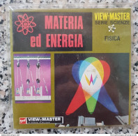 Bp133 View Master Materia Ed Energia 21 Immagini Stereoscopiche Vintage Nuovo - Visores Estereoscópicos