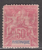 Martinique 1892 Yvert#41 Mint Hinged (avec Charniere) - Neufs