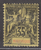 Martinique 1899 Yvert#48 Used - Used Stamps