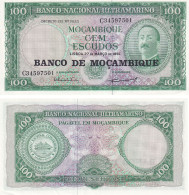 Mozambique, 100 Escudos (1961) UNC - Moçambique