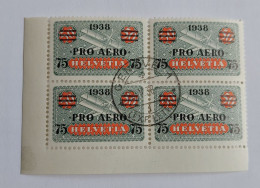 N° 26       Pro Aéro 1938  - Bloc De 4 - Usati