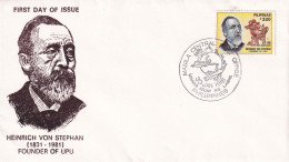 FDC PHILIPINAS  1981 - WPV (Weltpostverein)