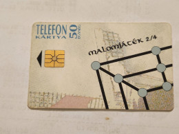 HUNGARY-(HU-P-1994-18Aa)-Malom -Tata (2/4)-(152)(50units)(1994)(tirage-250.000)-USED CARD+1card Prepiad Free - Ungarn