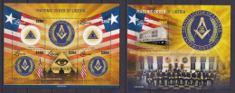 103 LIBERIA 2023 - Symbole Masonic Franc Maconnerie Freemasonry Freimaurerei Lodge - Neuf ** (MNH) Sans Charniere - Massoneria