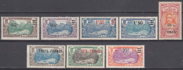 Oceania 1924/1926 Yvert#61-68 Mint Hinged (avec Charniere) - Nuevos