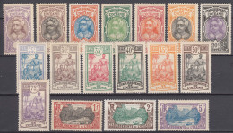 Oceania 1913 Yvert#21-37 Mint Hinged (avec Charniere) - Unused Stamps