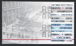 2004   Urban Transit: Montreal, Toronto, Vancouver, Calgary Strip Of 4 Different Sc 2028-31 - 2001-2010