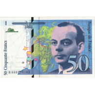 France, 50 Francs, St Exupéry, 1999, R049273185, NEUF, Fayette:73.5, KM:157Ad - 50 F 1992-1999 ''St Exupéry''