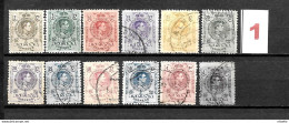 LOTE 2238 D /// ESPAÑA 1909-1922 EDIFIL Nº: 267/279 (SIN 275) CATALG/COTE: 25€ ¡¡¡ OFERTA - LIQUIDATION - JE LIQUIDE !!! - Used Stamps