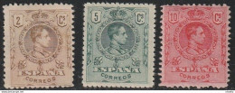 LOTE 2238 D /// (C225) ESPAÑA 1909 EDIFIL Nº: 267/269 *MH // CATAL/COTE: 7,25€ - Neufs