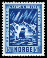 Norway 1941 Haalogaland Exhibition And Fishermen's Families Relief Fund Unmounted Mint. - Ongebruikt