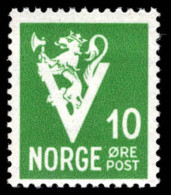 Norway 1941 Lion And V Unmounted Mint. - Neufs